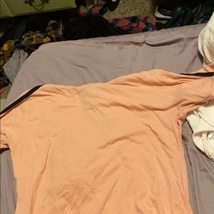 Baby pink tshirt with hood